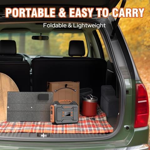 ZeroKor 300W Portable Solar Generator