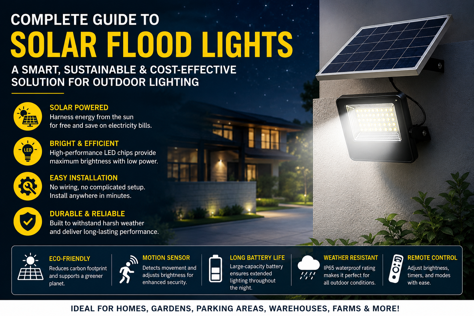 How Far Can A Solar Motion Light Detect Movement