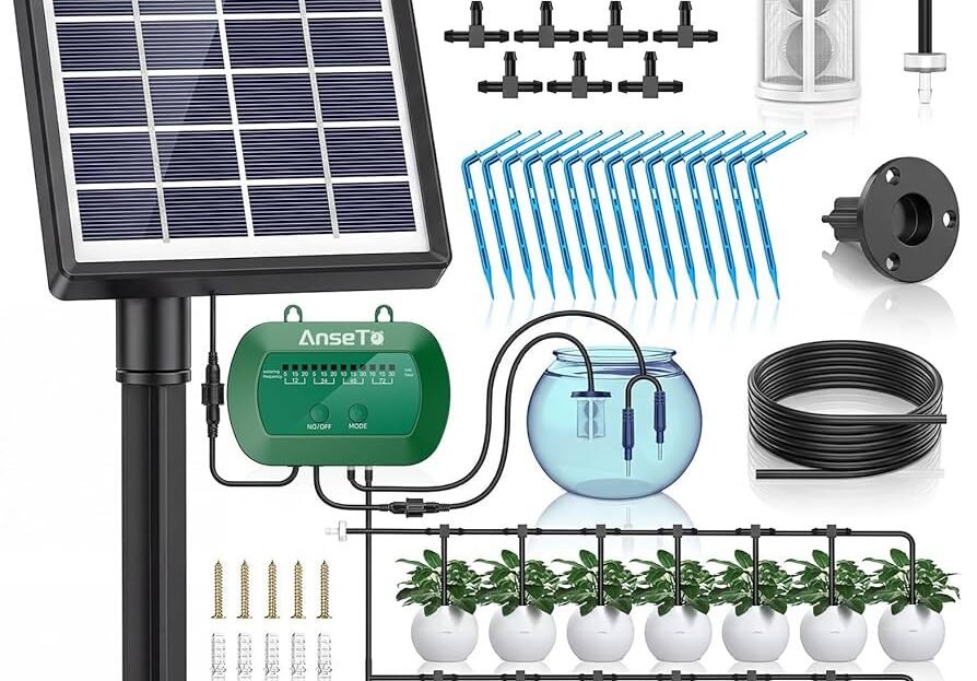 Solar Drip Irrigation Water Savings