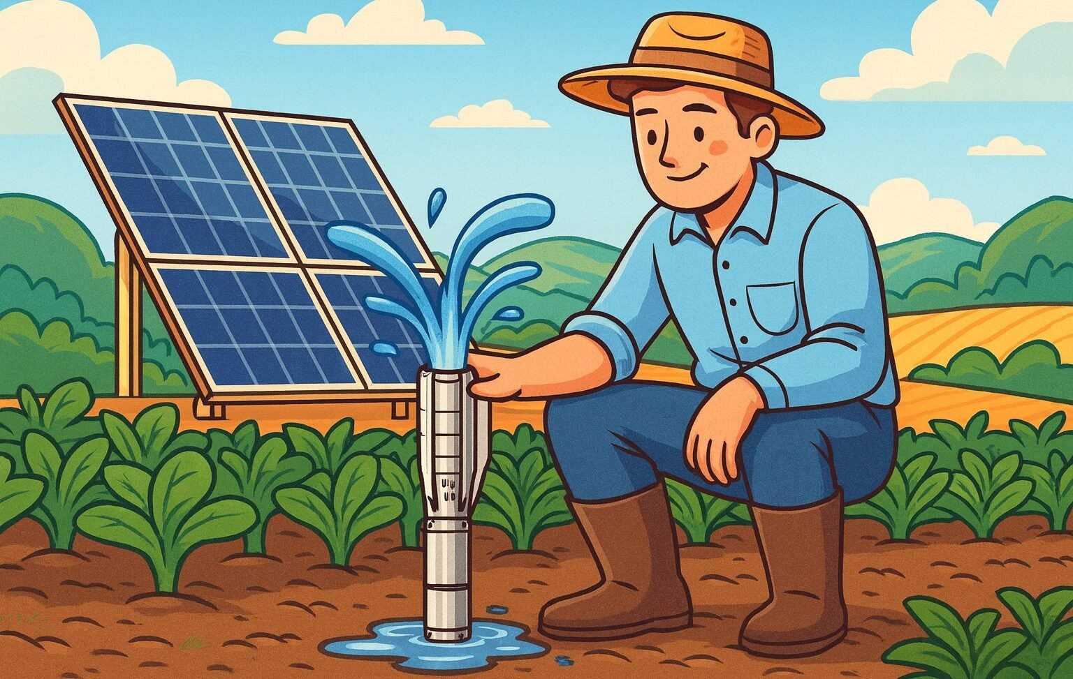 How Deep Can A Solar Water Pump Draw Water