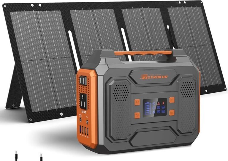 What Can 300W Portable Solar Generator Run