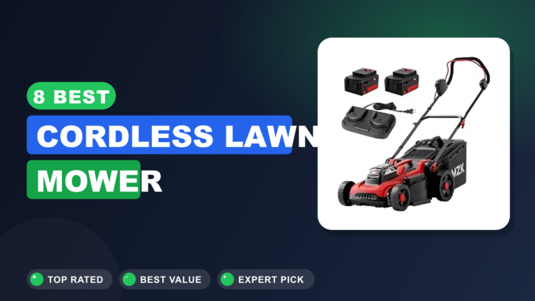 8 Best Cordless Lawn Mower