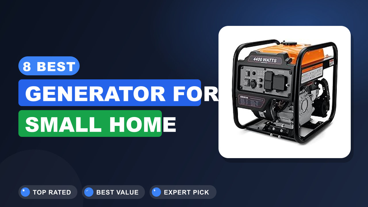 8 Best Generator for Small Home
