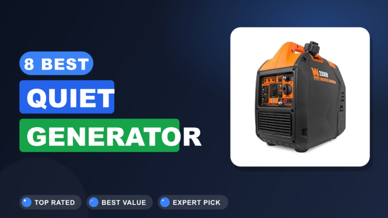 8 Best Quiet Generator