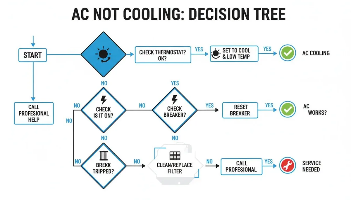 AC Cooling Decision Tree