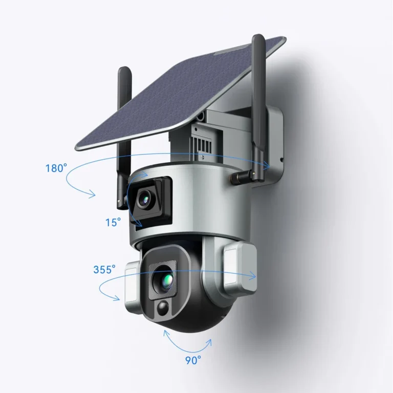Can solar security cameras detect vehicles?