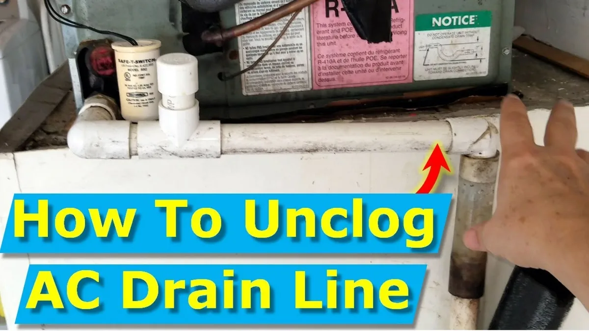 Clogged Condensate Drain Line