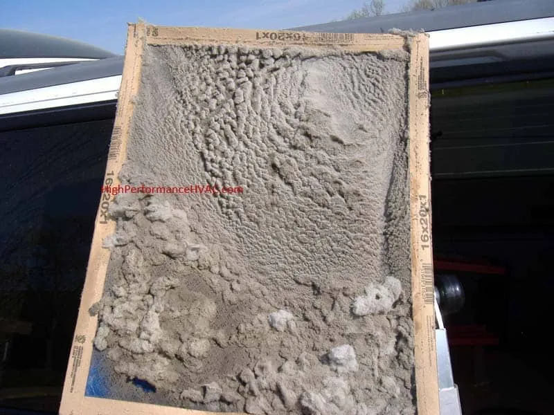 Dirty Air Filter & Blocked Airflow