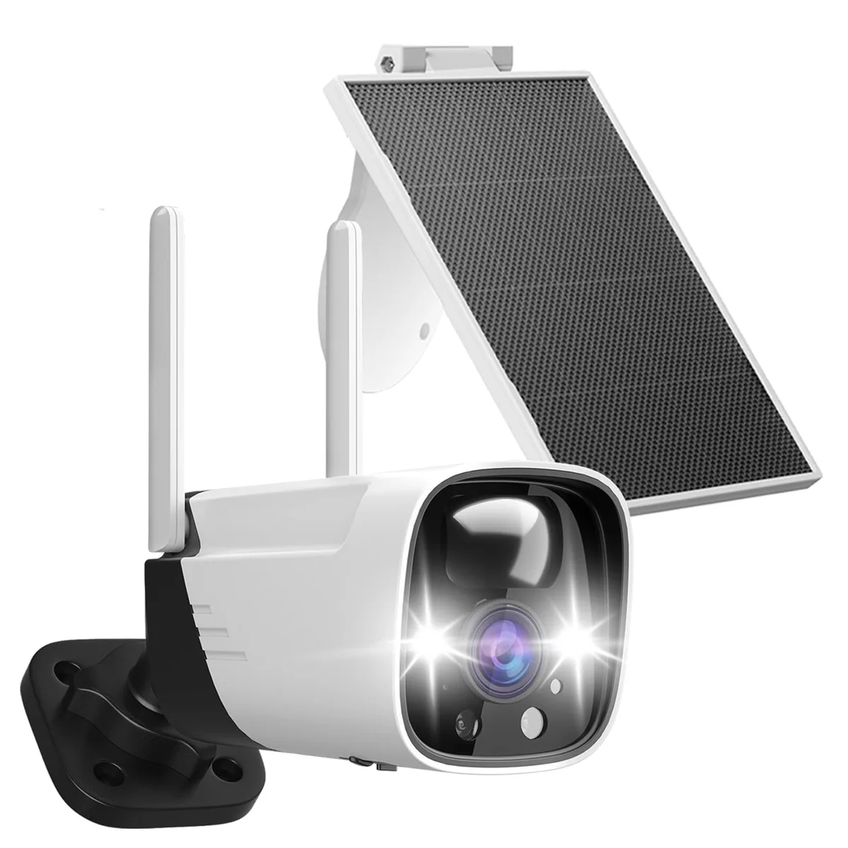 Do solar security cameras have SD cards?