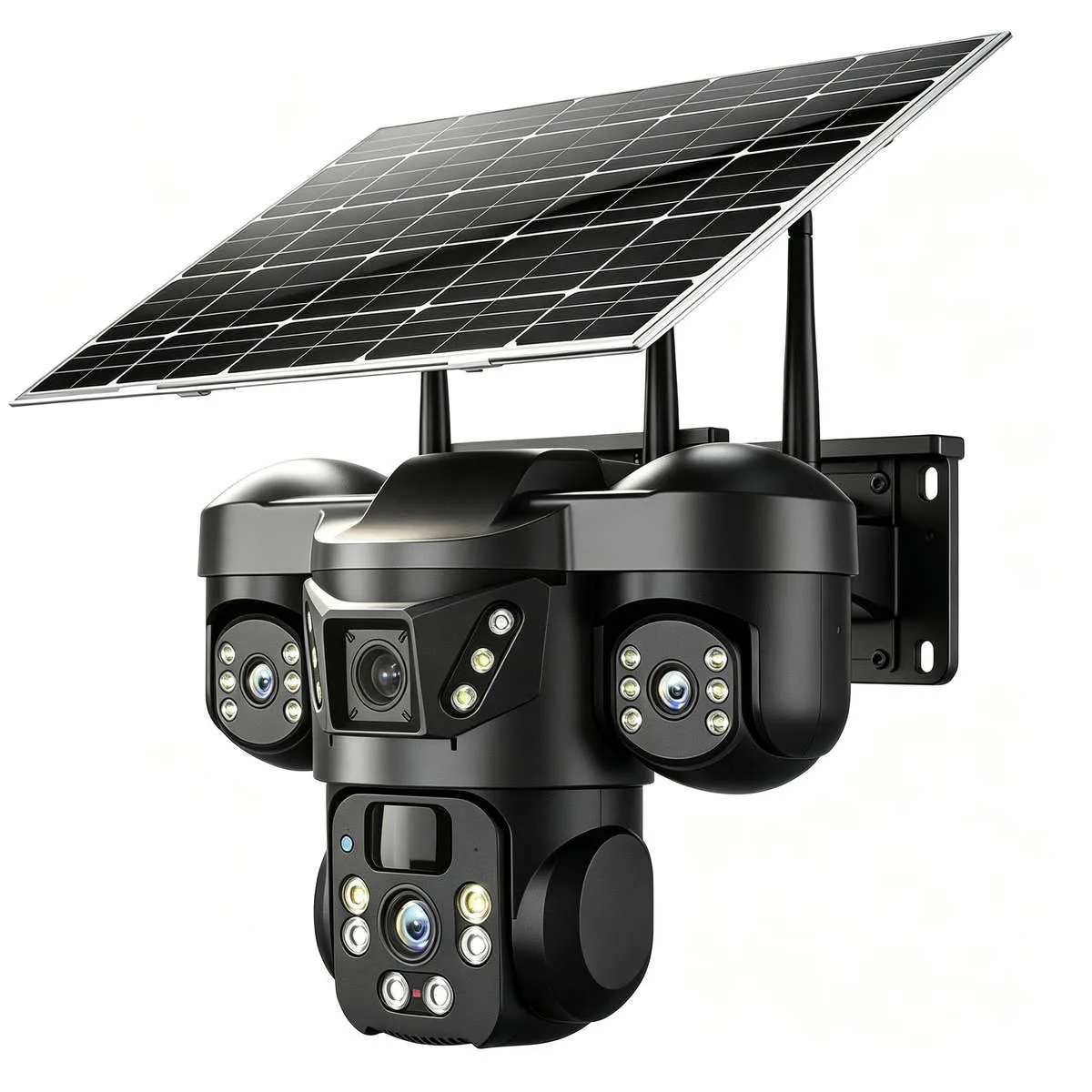 Do solar security cameras have two-way audio?