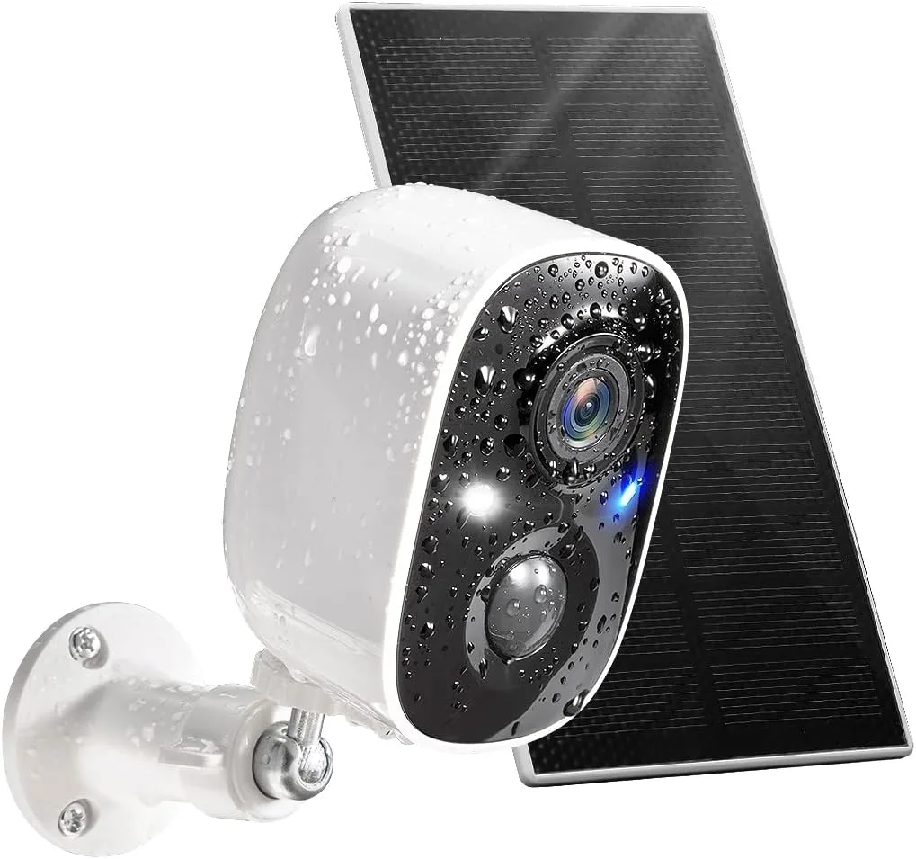 Do solar security cameras work in the rain?