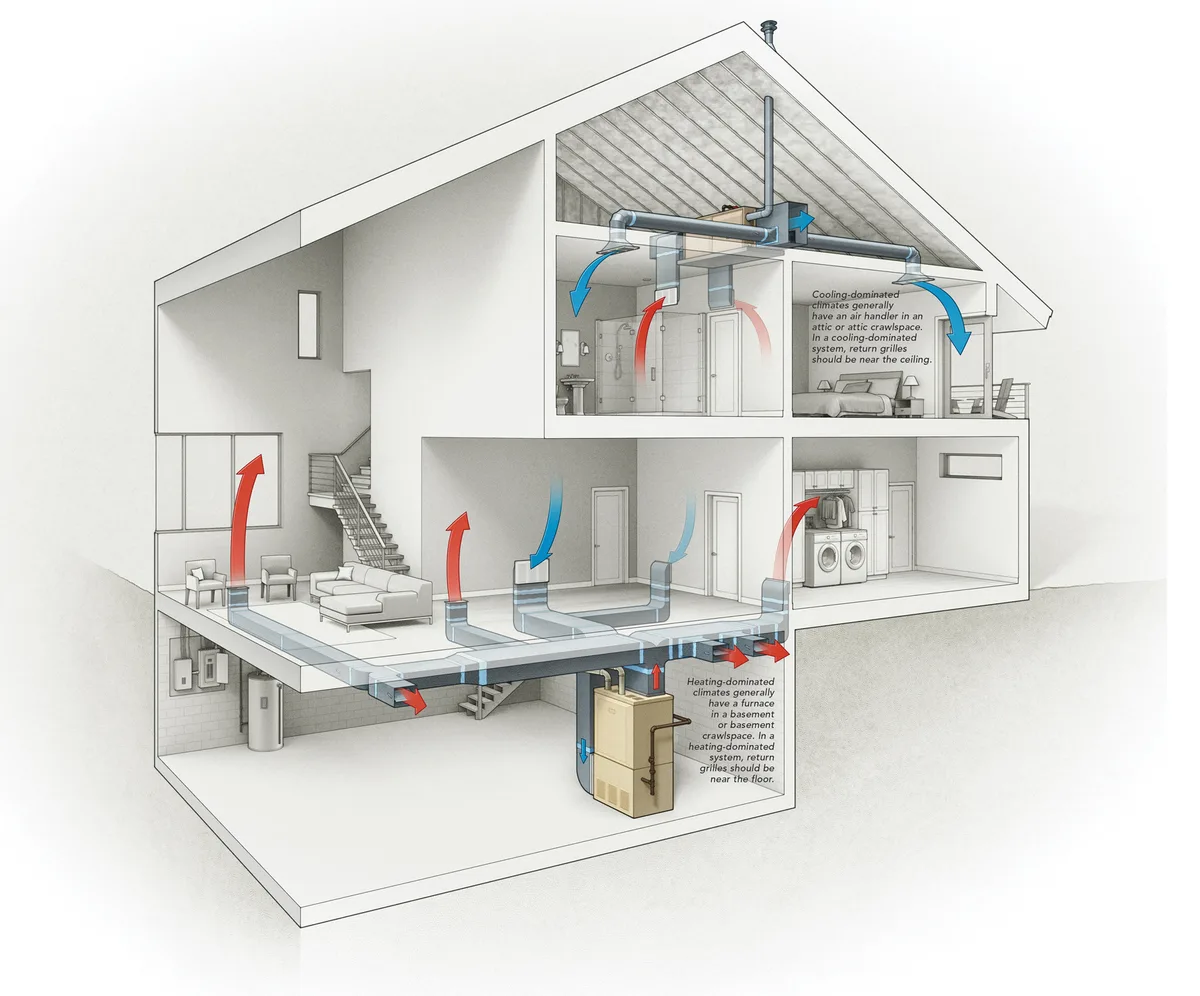 Ductwork: The Unsung Hero (or Villain) of Multi-Room Cooling