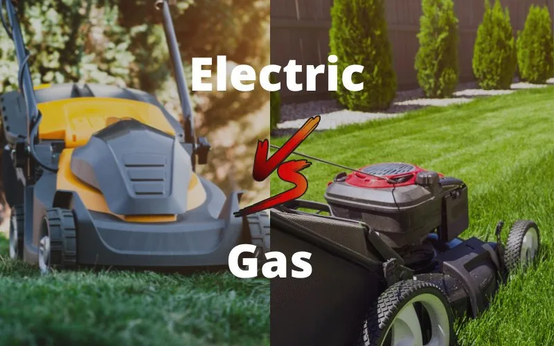 Gas lawn mower vs electric lawn mower