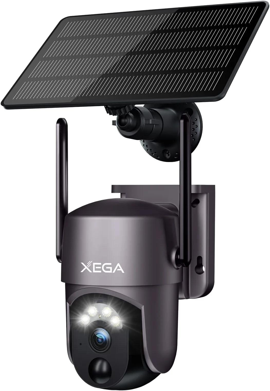 How do I install a solar security camera?
