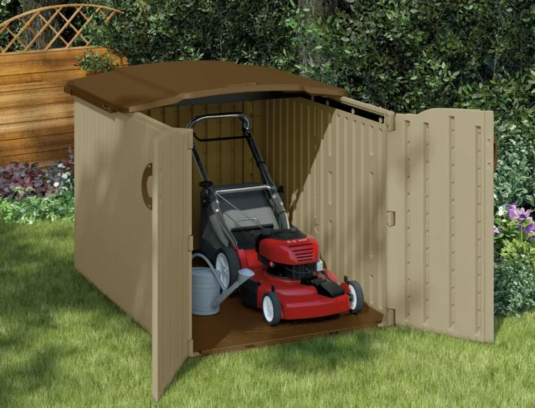 How do you store a lawn mower for winter?