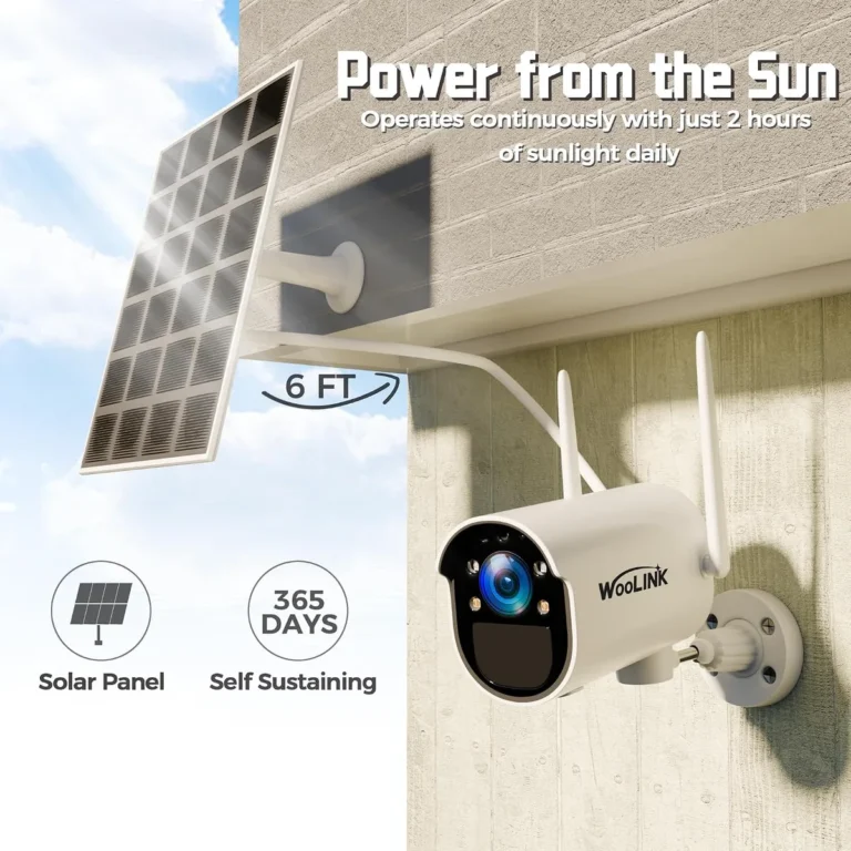 How long does a solar security camera battery last?