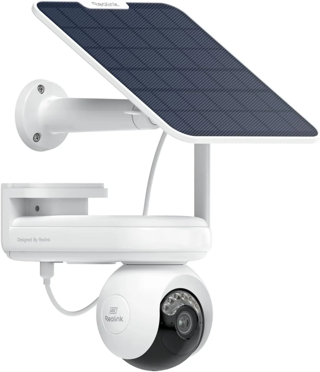 How much sunlight does a solar security camera need?