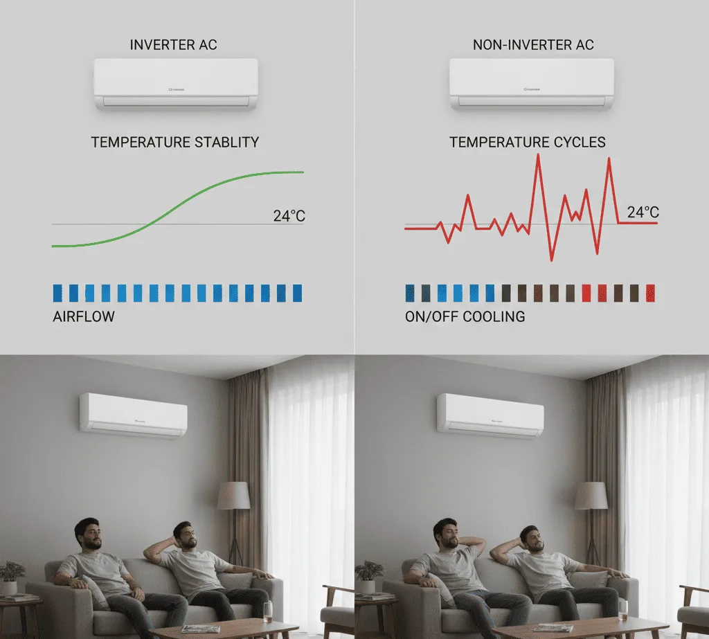 Inverter AC vs. Regular AC: What's the Real Difference?