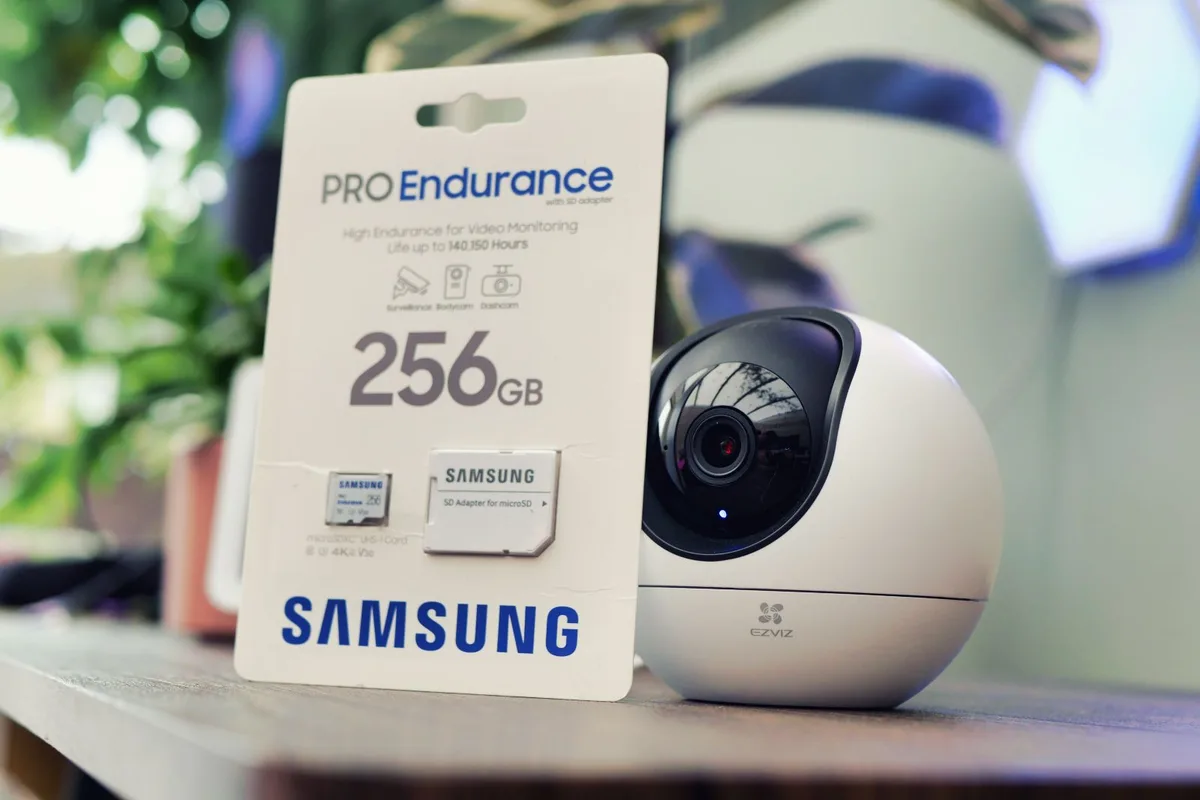 local storage (microSD card)