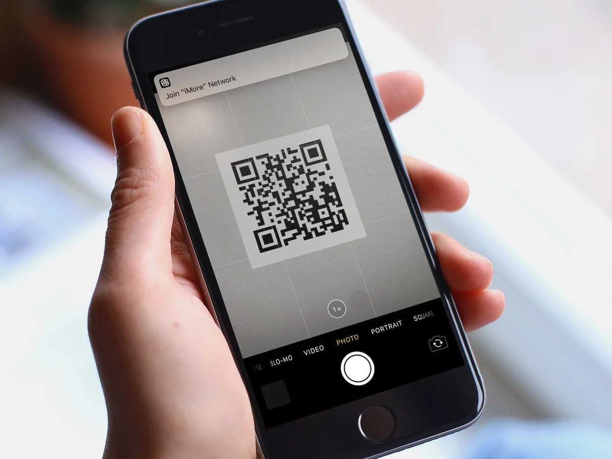 QR code scanning
