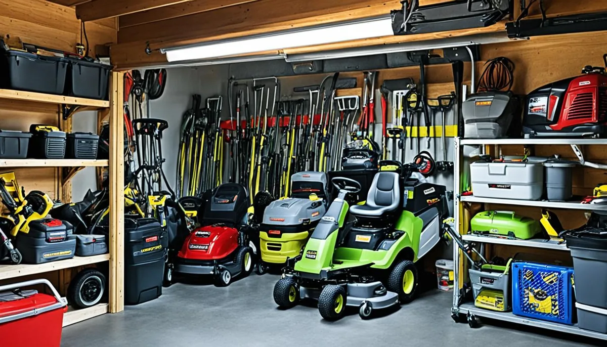 Ride-on lawn mower