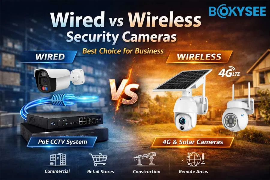 Solar Camera vs Wired Camera