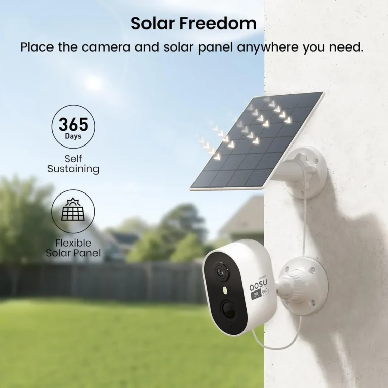 solar security cameras